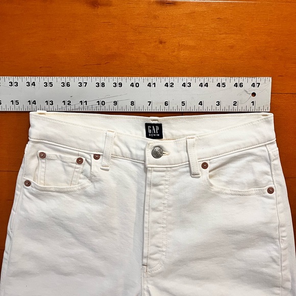 Gap Cheeky Straight White Jeans - Picture 4 of 14